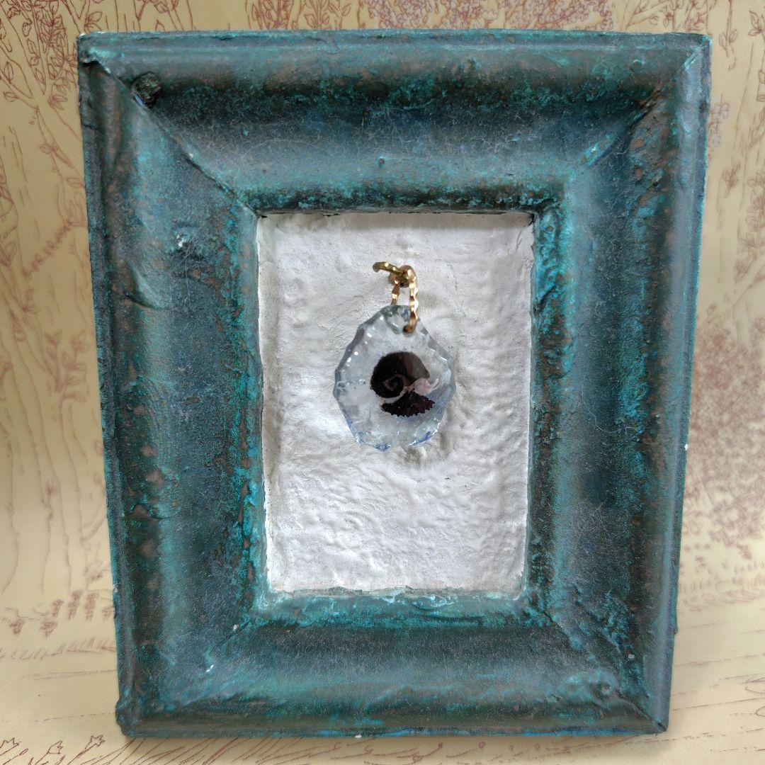 ナカダマサヒデ 1cmの宇宙 ガラス彫刻 ペンダント スケーリーフット