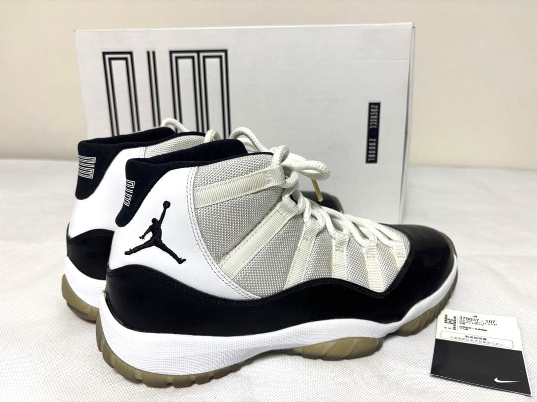 シューズ(男性用) NIKE AIR JORDAN 11 RETRO DARKCONCORD