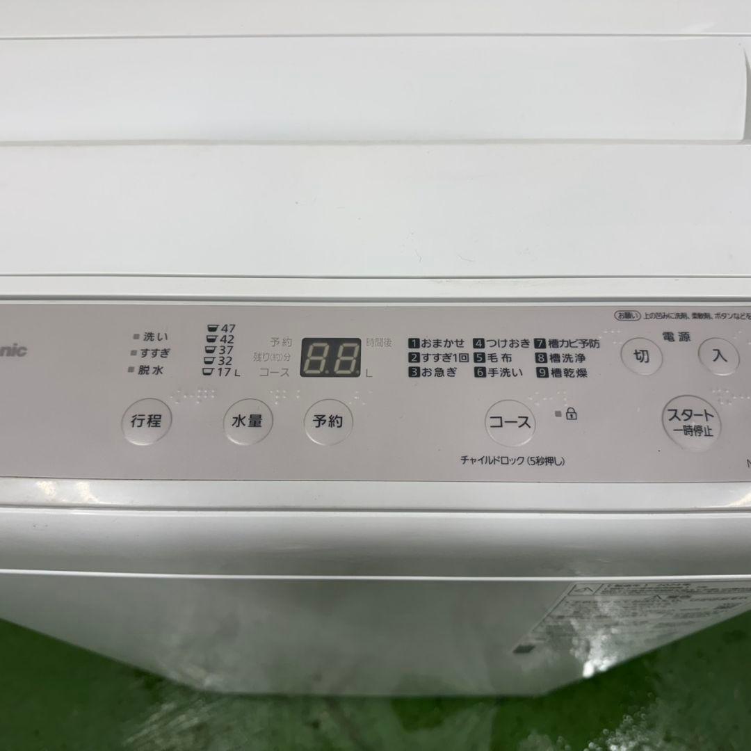 190 送料設置無料 パナソニック　洗濯機　5㌔　24年　一人暮らし