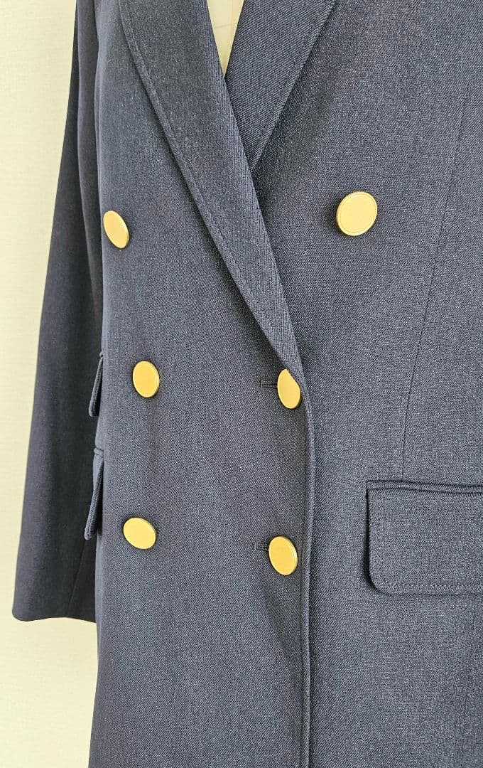 【最終価格】◆シップスエニィ　アイビーブレザーダブルジャケット