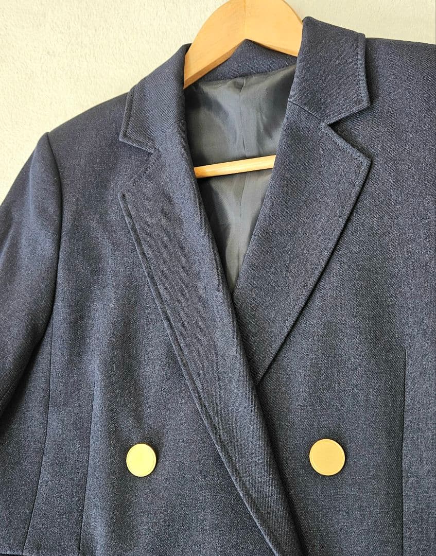 【最終価格】◆シップスエニィ　アイビーブレザーダブルジャケット