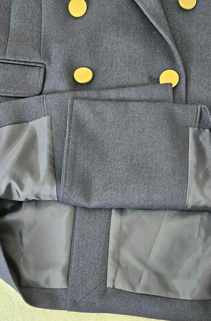 【最終価格】◆シップスエニィ　アイビーブレザーダブルジャケット