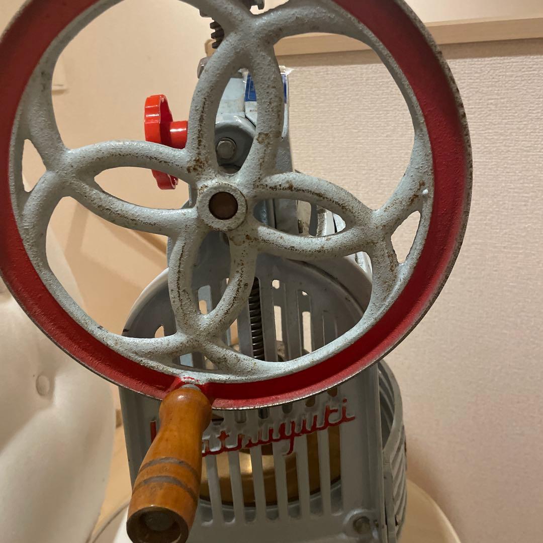 初雪かき氷機 手動式