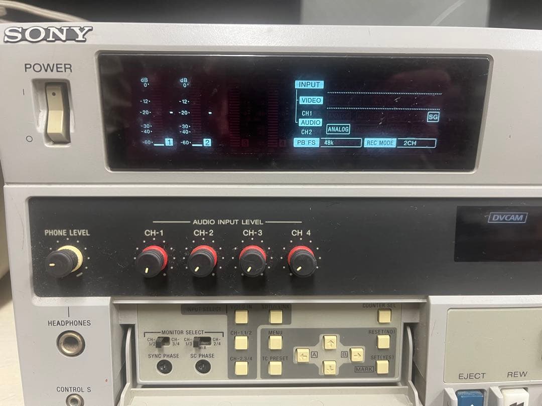 SONY デジタルビデオカセットプレーヤー DSR-1800