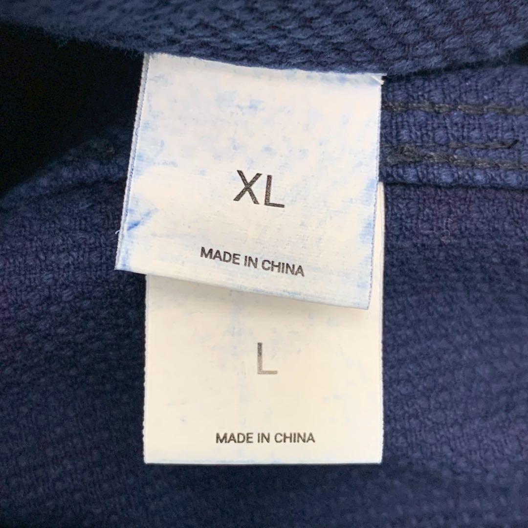 MOLTEMANI セットアップ　刺し子　インディゴ