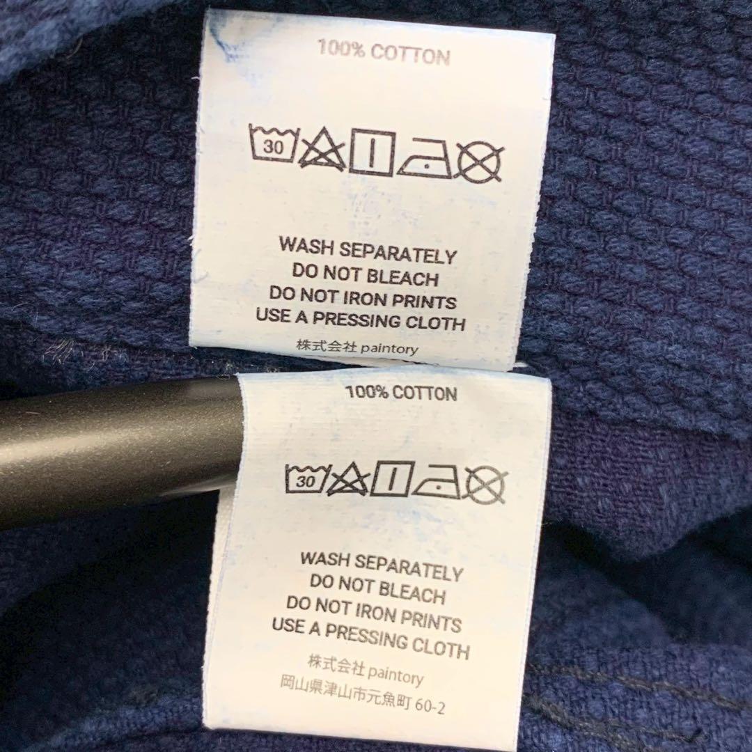 MOLTEMANI セットアップ　刺し子　インディゴ