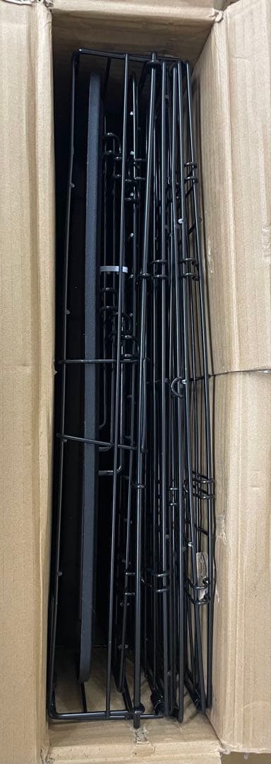 Amazonベーシック 猫ケージ キャットケージ 大型 3段 ブラック