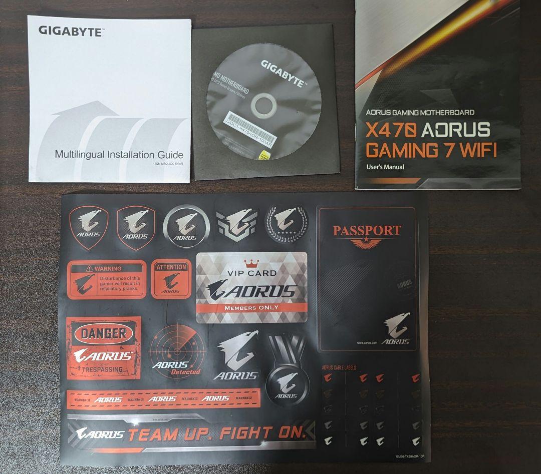 マザーボード GIGABYTE X470 AORUS GAMING 7 WIFI