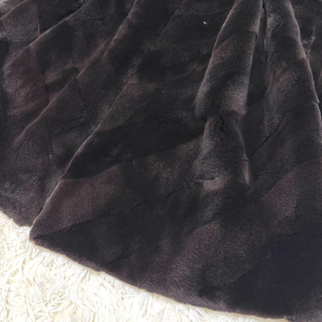 総丈91cm SAGAMINK ロングミンクコート サガミンク リアルファー