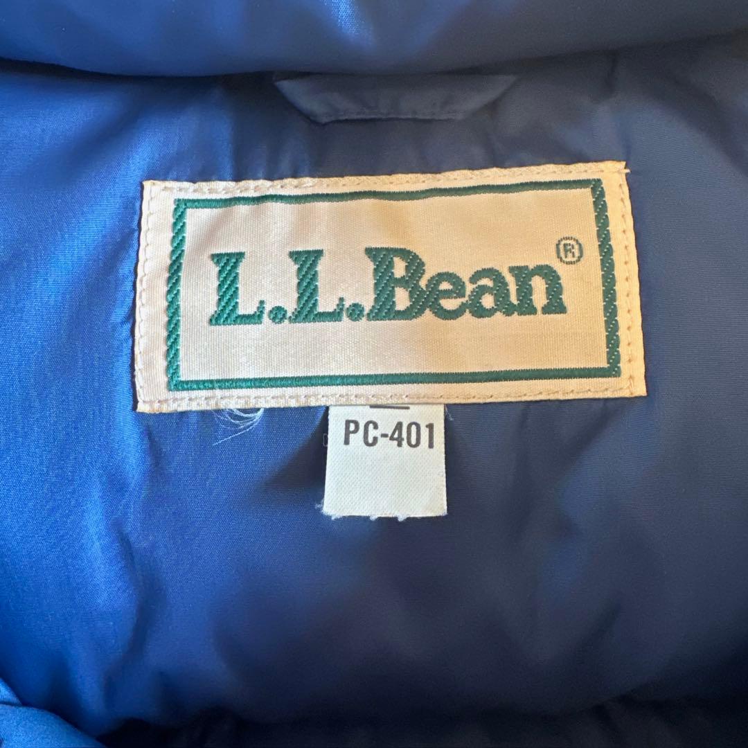 k*i様 90s L.L.Bean ダウンベスト　L? LL? ネイビー
