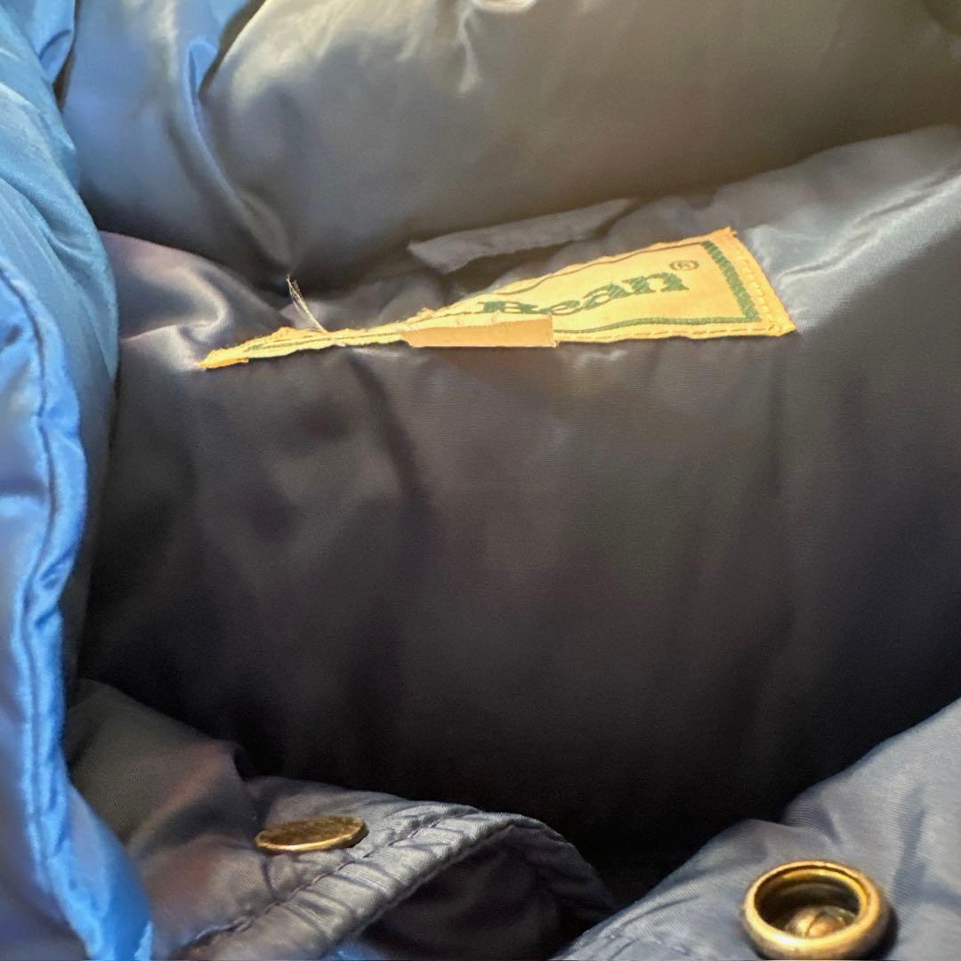 k*i様 90s L.L.Bean ダウンベスト　L? LL? ネイビー