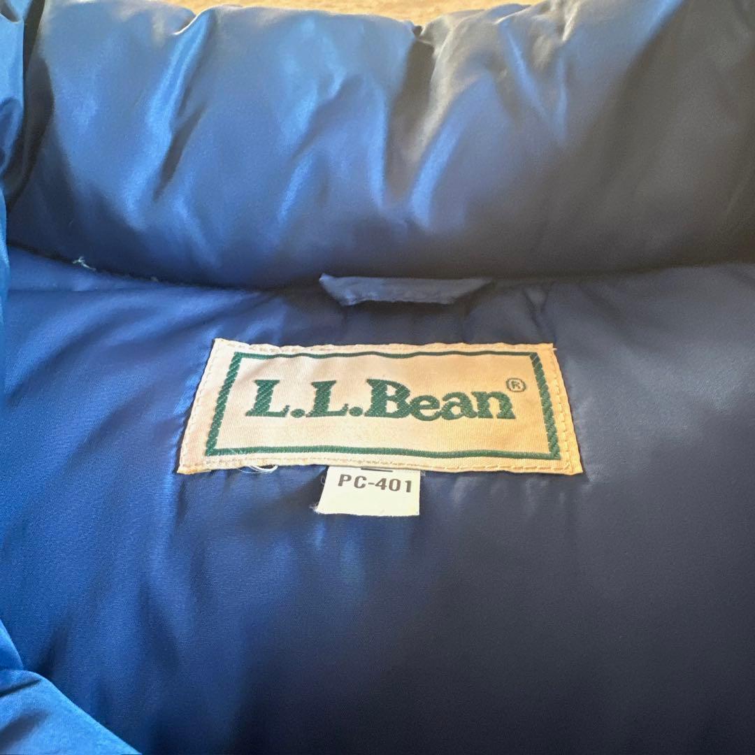 k*i様 90s L.L.Bean ダウンベスト　L? LL? ネイビー