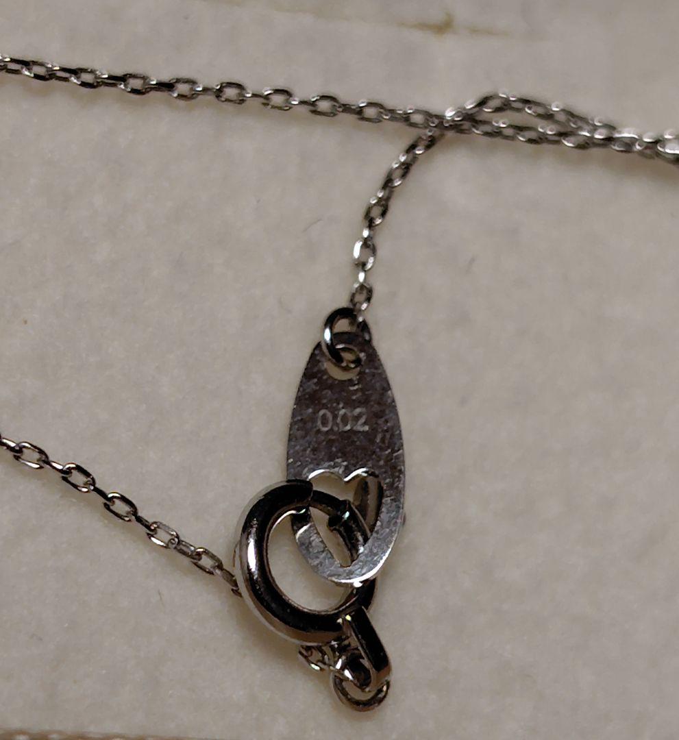 e*a様 STAR JEWELRY Girl☆K10　0.02ct ネックレス