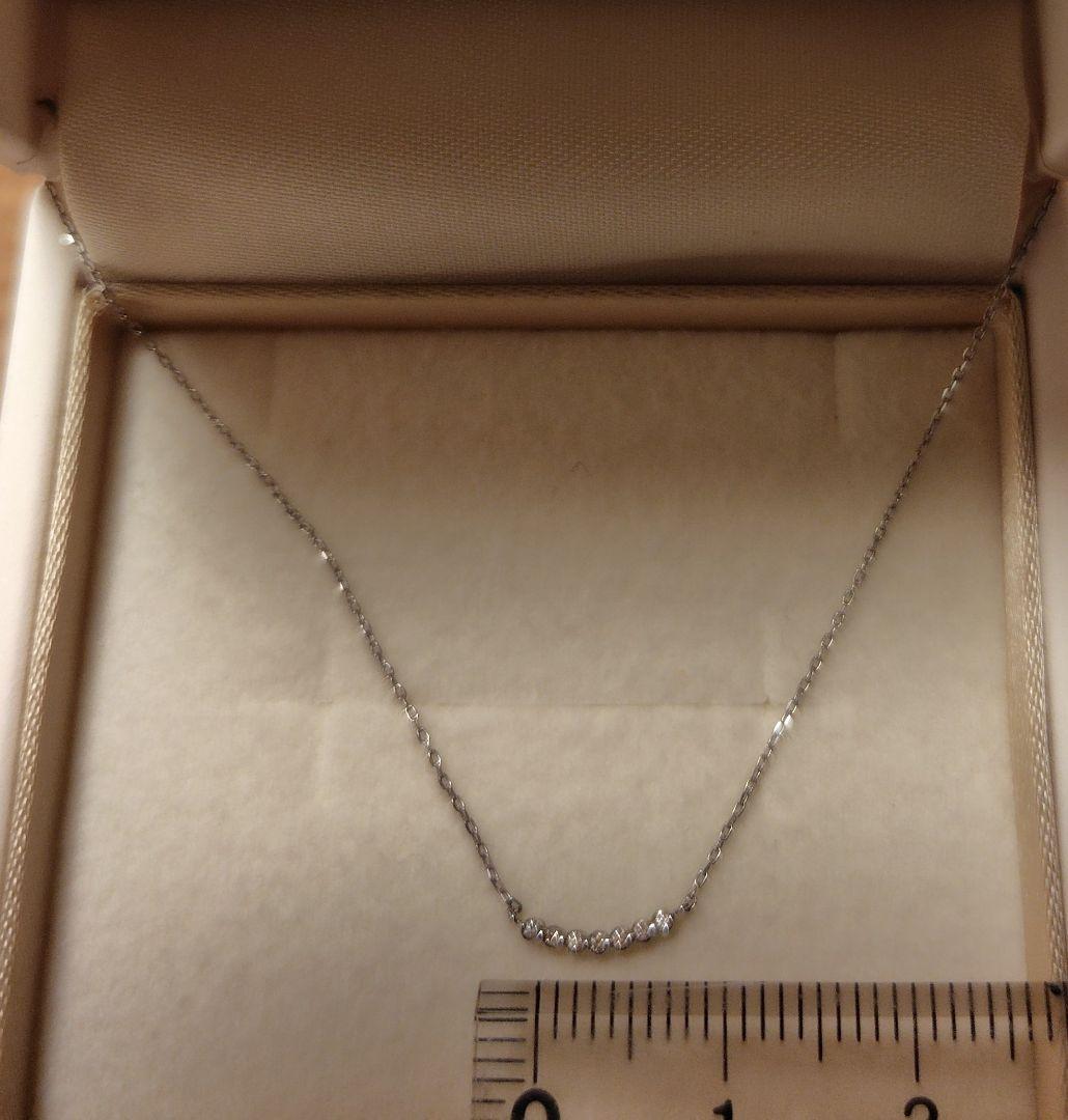 e*a様 STAR JEWELRY Girl☆K10　0.02ct ネックレス