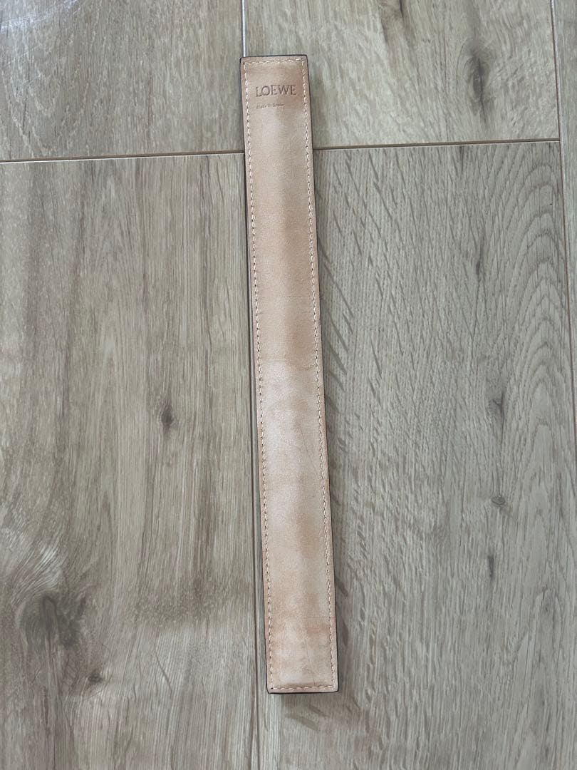 LOEWE ブラウン レザーバングル
