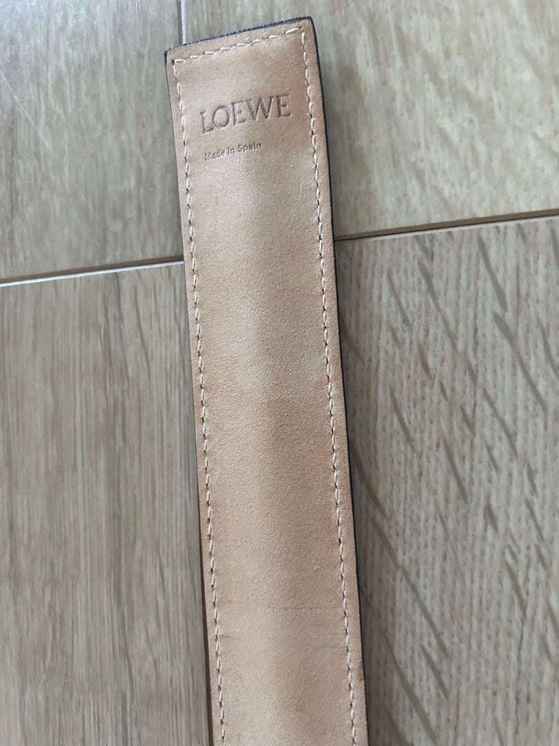 LOEWE ブラウン レザーバングル