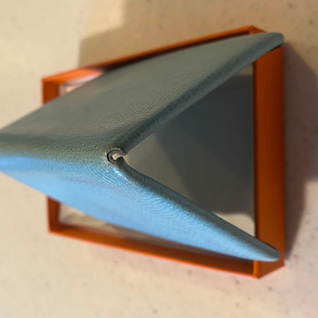 HERMES カルヴィ T刻印 ブルーアトール