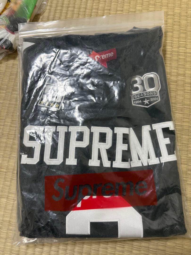 ウォームアップウェア Supreme Star Football Jersey \"Black\" L