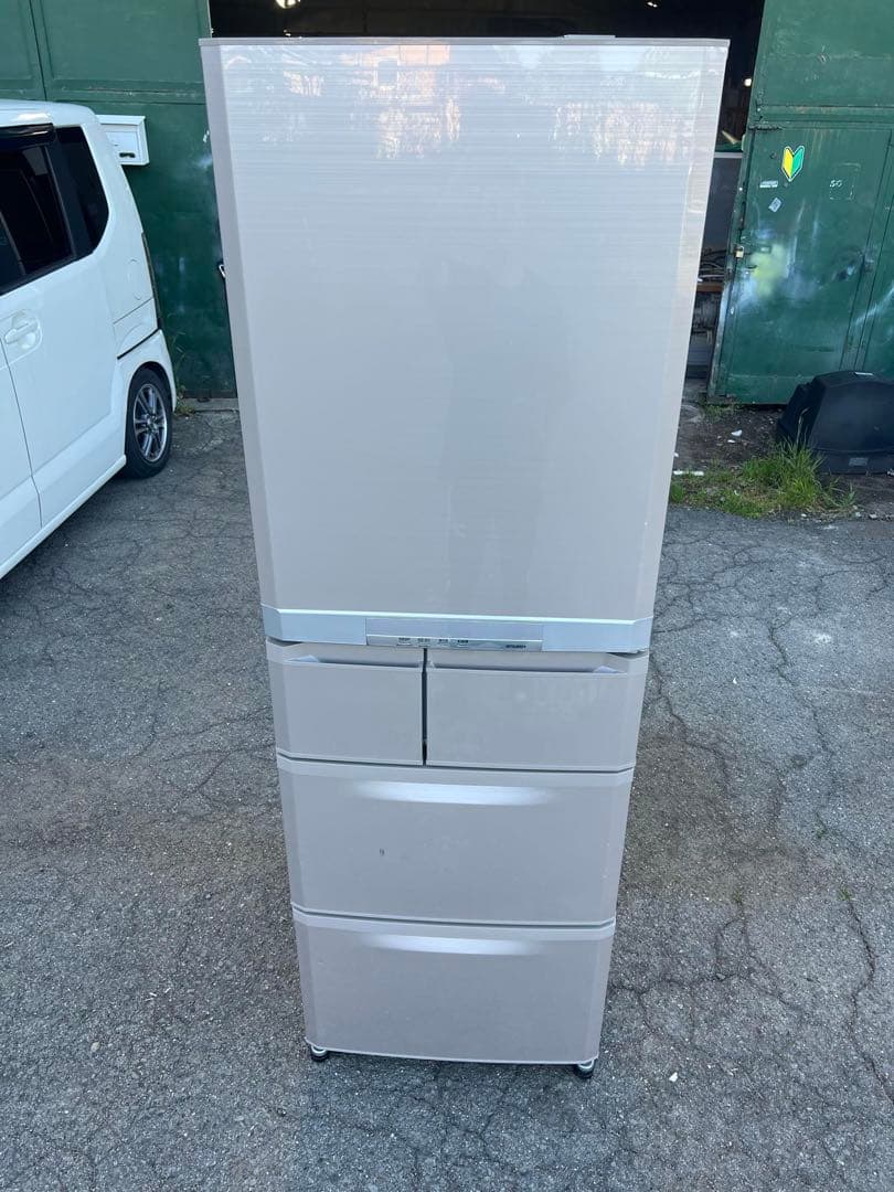 三菱冷蔵庫４２０L 自動製氷