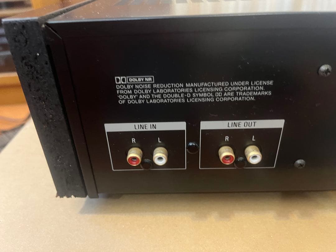 SONY TC-K333ESR カセットデッキ 通電確認済みジャンク