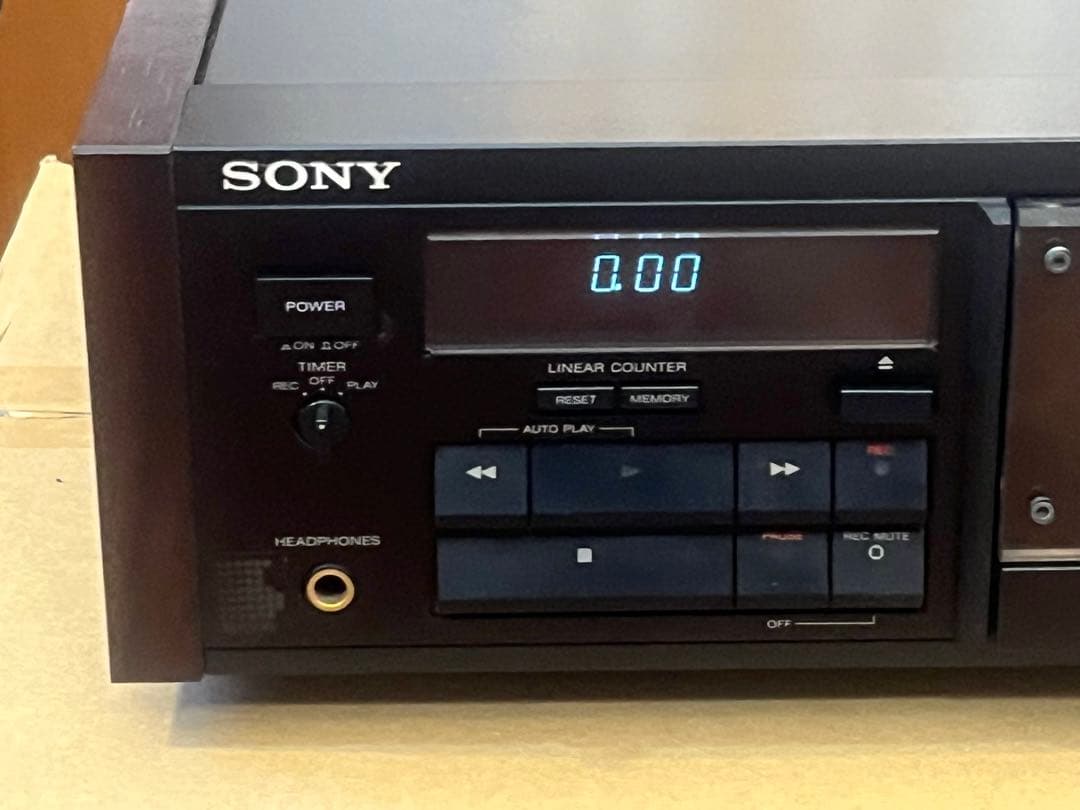 SONY TC-K333ESR カセットデッキ 通電確認済みジャンク