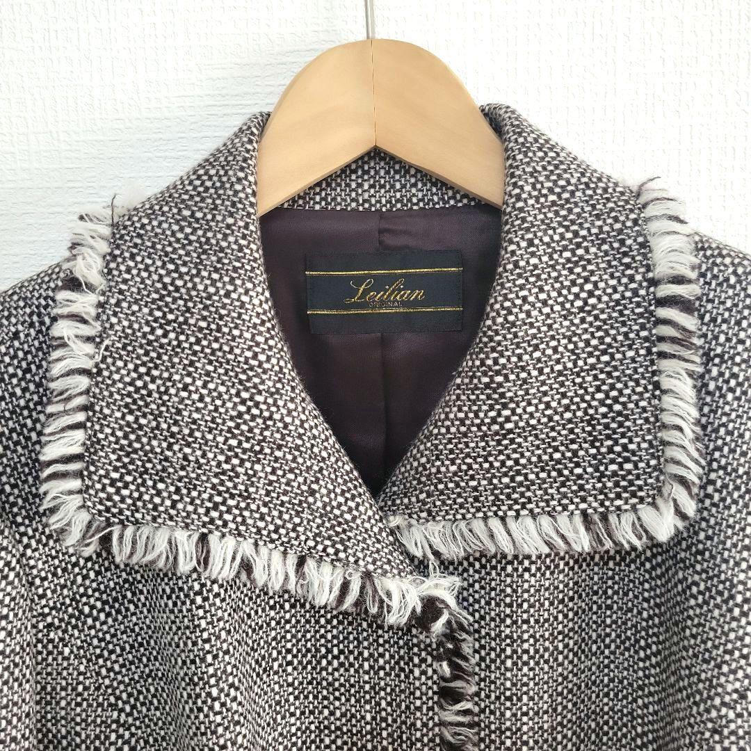 Leilian☆極美品☆サイズ１１☆カシミヤ100%☆軽く暖かいジャケット