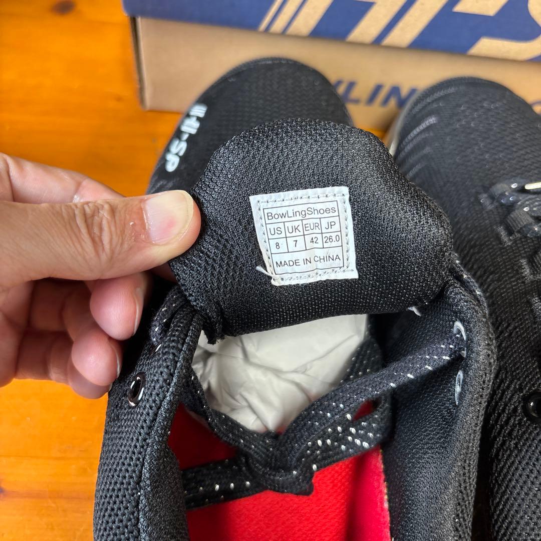 未使用　HI-SP TPU-1380 ボウリング　シューズ　ブラック 26cm