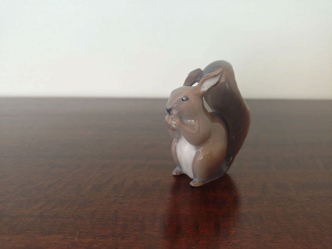 【合計3点】ロイヤルコペンハーゲン リス置物 フランス陶器の置物