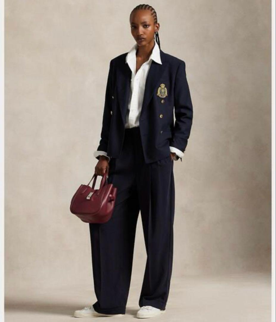 【タグ付き新品】ポロラルフローレン　ダブルブレステッドクレストブレザー