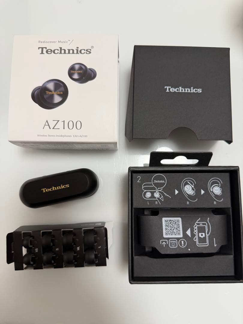 Technics EAH-AZ100 ブラック　ワイヤレスイヤホン