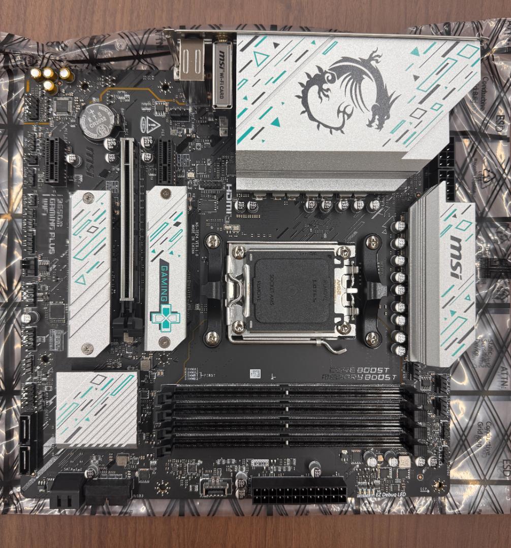 y*1様 B650M GAMING PLUS WIFI マザーボード ID 80