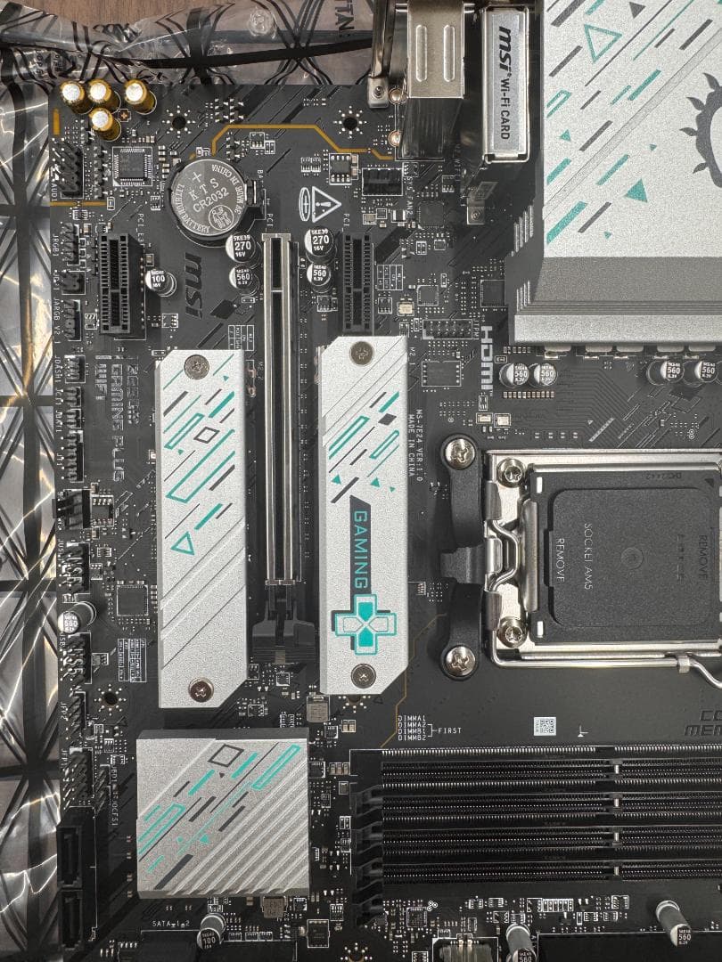 y*1様 B650M GAMING PLUS WIFI マザーボード ID 80