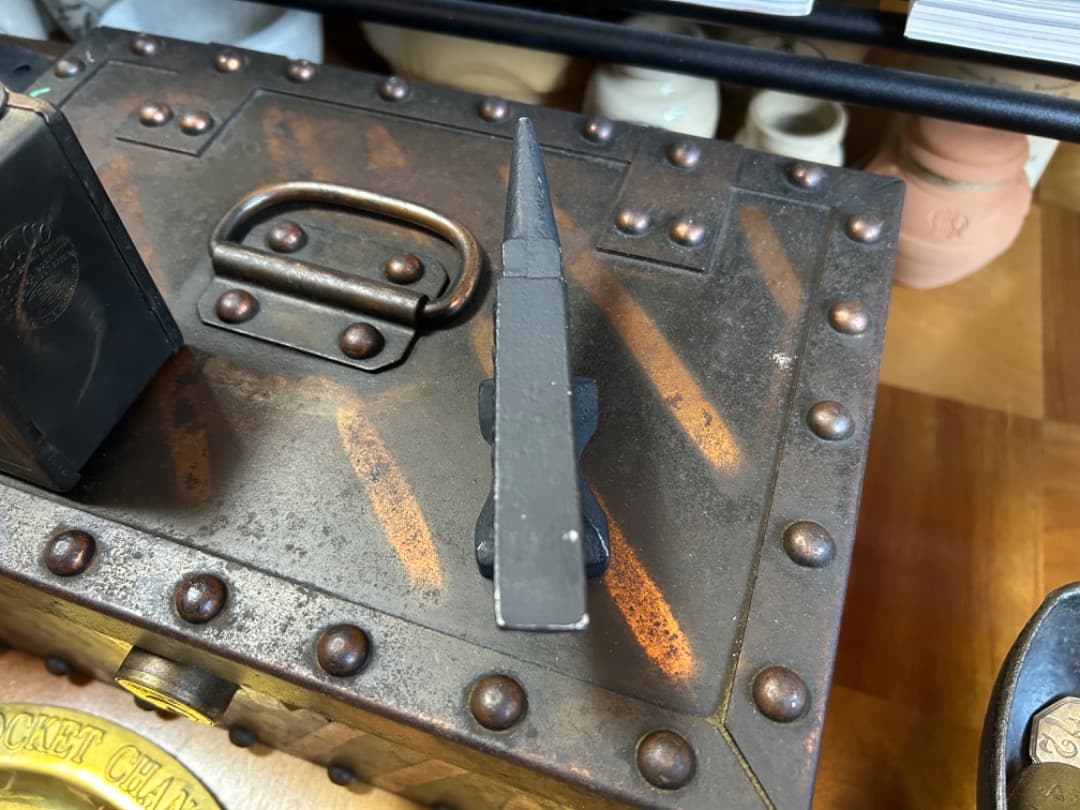 ビンテージ アンビル ANVILペーパーウエイトオブジェ 置物 アンティーク