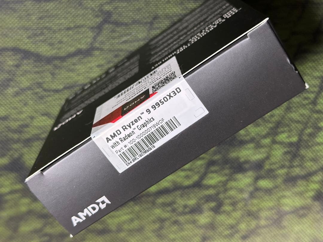 AMD Ryzen 9 9950X3D 新品未開封