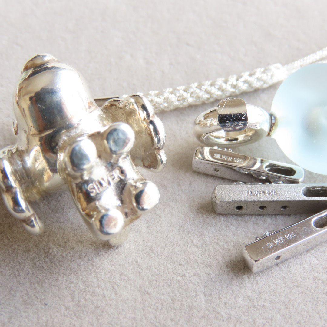 シルバー　126g まとめ　925 silver 地金 リング　ネックレス