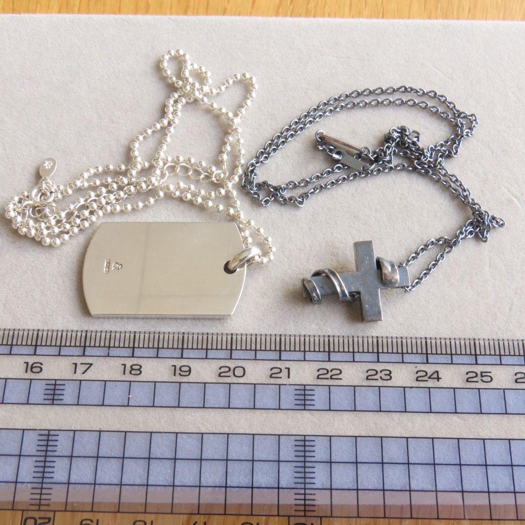 シルバー　126g まとめ　925 silver 地金 リング　ネックレス