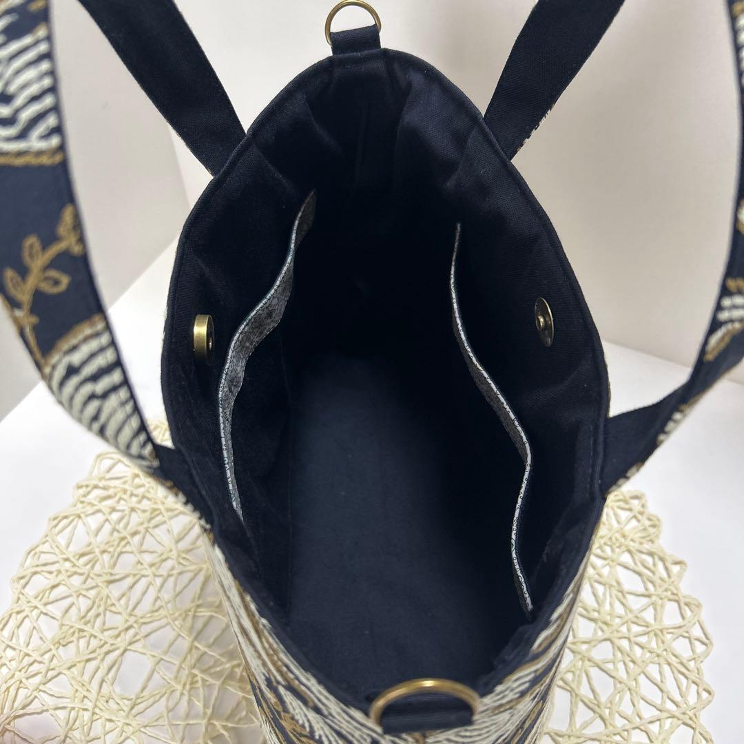 ミナペルホネンパニーニ風トートバッグ　ハンドメイド