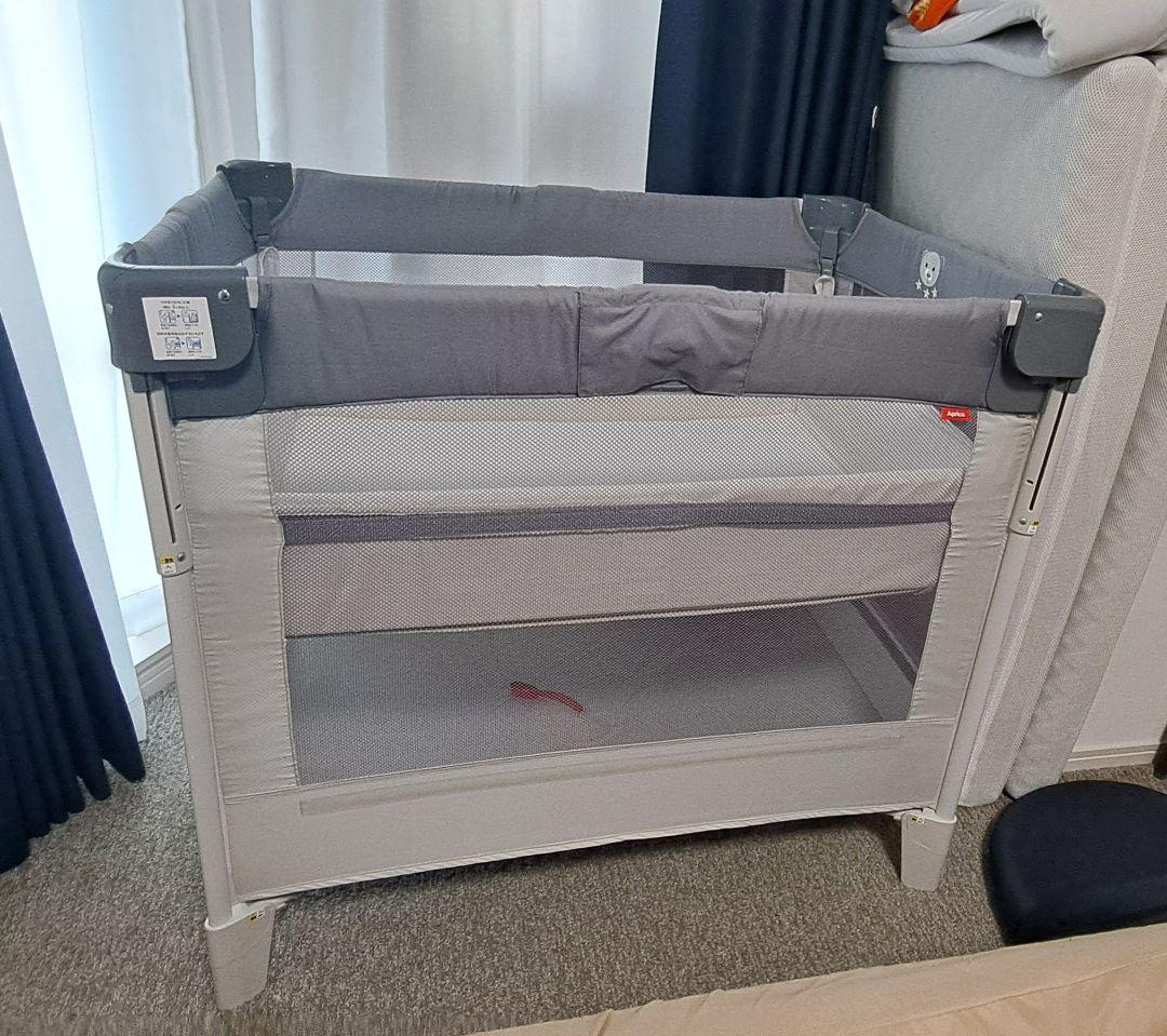 ★お値下げ相談可★ アップリカ ココネルエアー AB グレーベアー