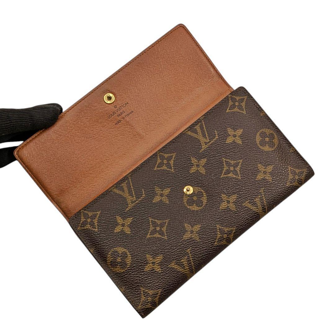 外観美 ルイヴィトン モノグラム ポルトトレゾール インターナショナル 968