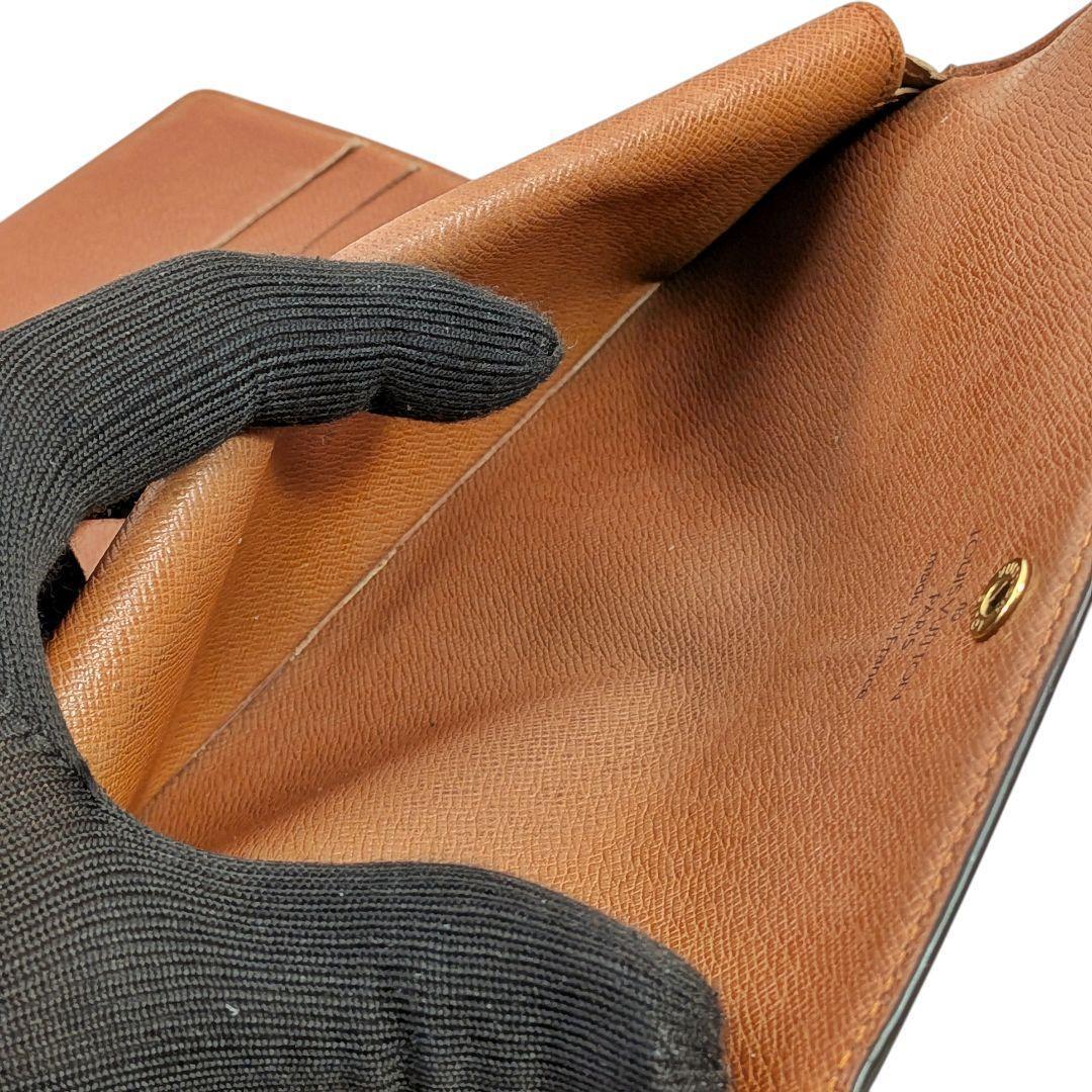 外観美 ルイヴィトン モノグラム ポルトトレゾール インターナショナル 968