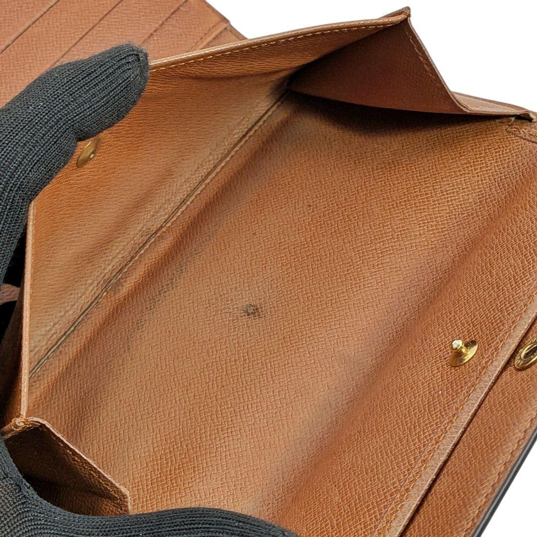 外観美 ルイヴィトン モノグラム ポルトトレゾール インターナショナル 968