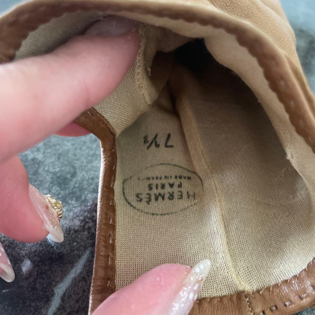 エルメス　手袋　7.2/1