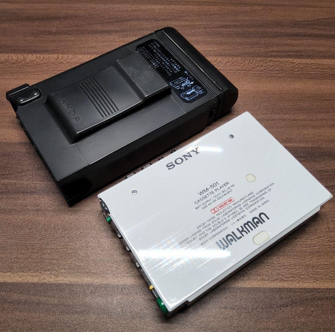 【極美品 超レア！】SONY ウオークマン WM-501 ホワイト ジャンク