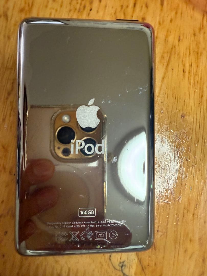 Apple iPod Classic 160GB シルバー　A1238