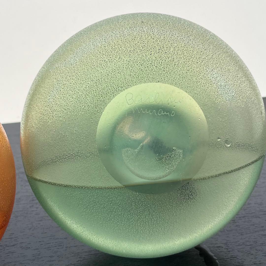 barbini murano バルビーニ　ムラーノ　花瓶2脚セット ヴィンテージ