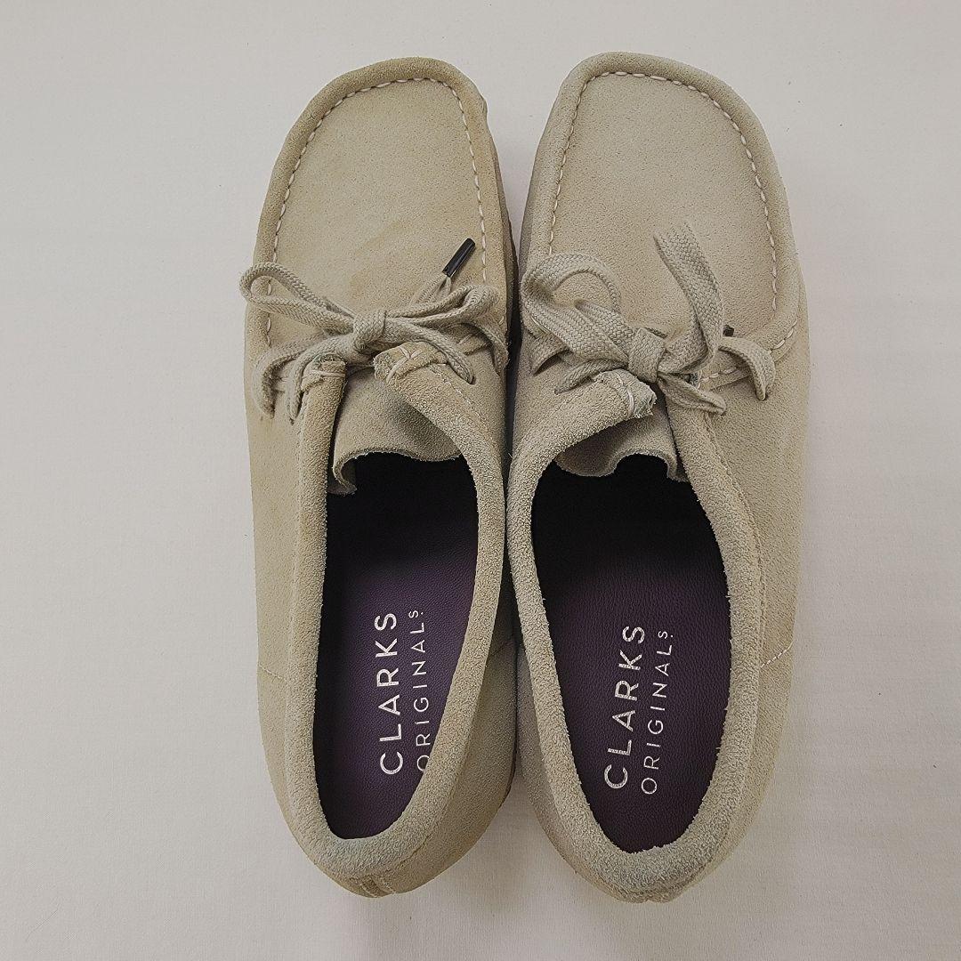 クラークス ワラビー メープル スエード ローカット UK8 26cm