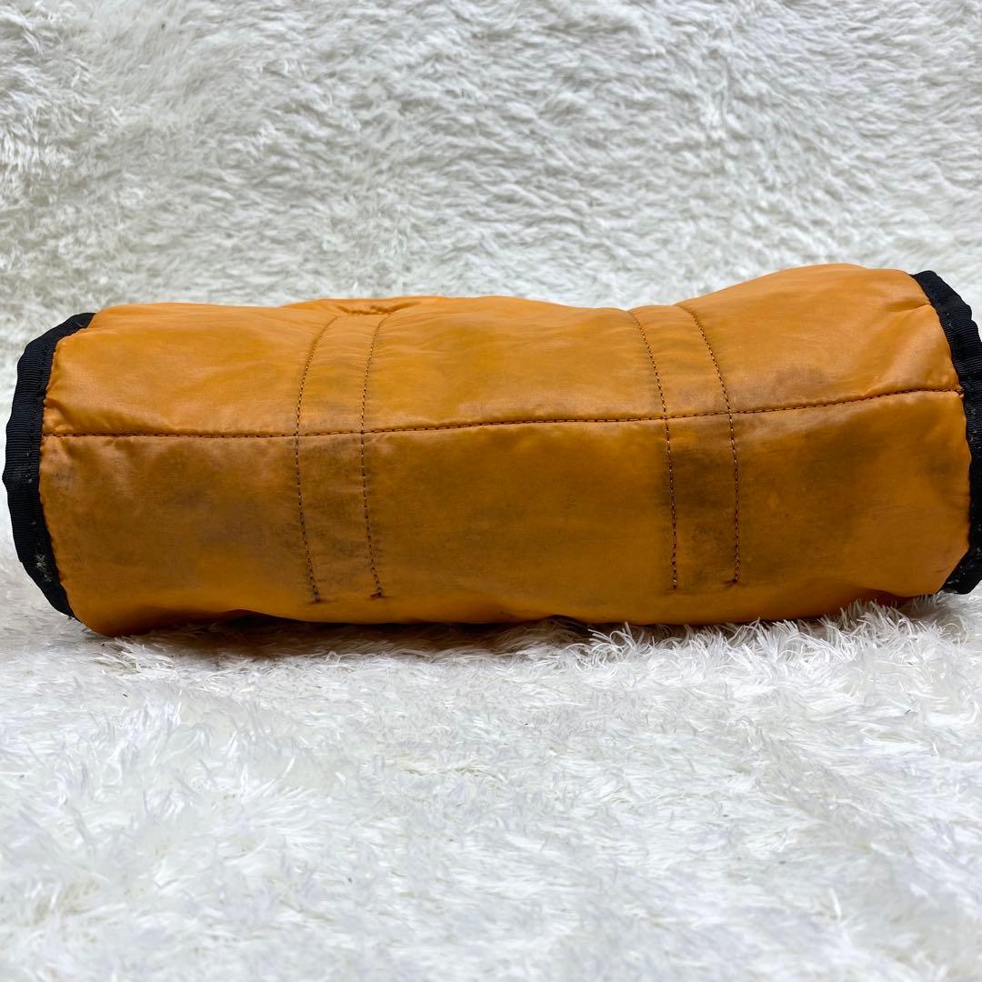 【ロゴ鮮明✨外観美品】POTER TANKER ミニボストン　ドラムバッグ　黒