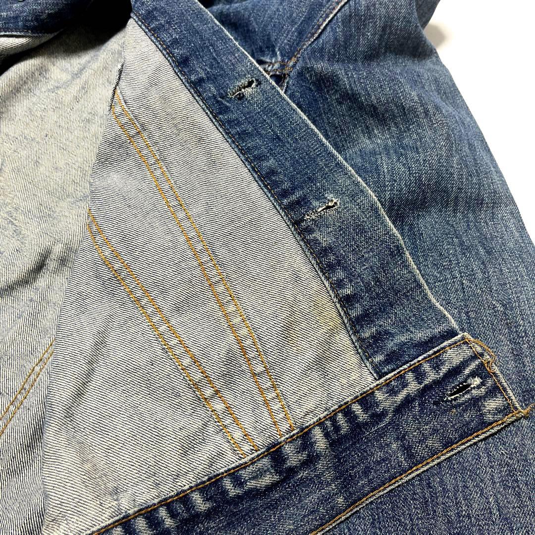 70s LEVI'S リーバイス スモールE 70505 4th Gジャン L程