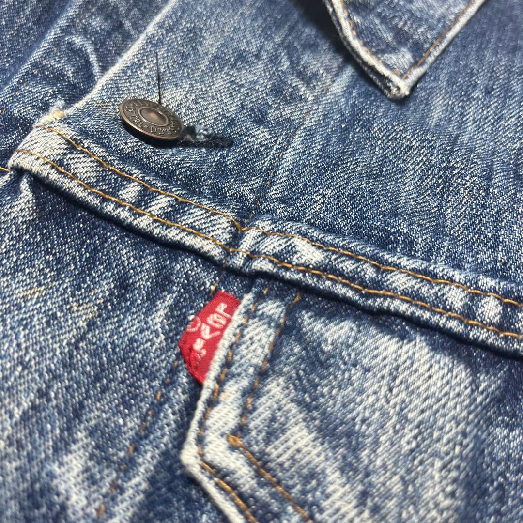 70s LEVI'S リーバイス スモールE 70505 4th Gジャン L程