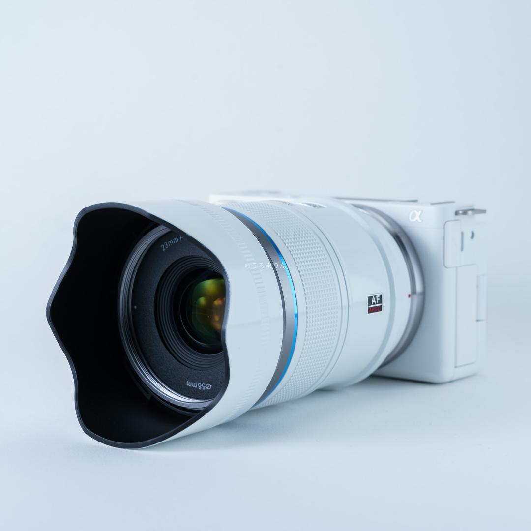 白いスナイパー！SIRUI Suniper 23mm F1.2 ASP-C AF